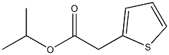 2-Thiopheneacetic acid, 1-methylethyl ester 结构式