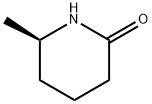 (R)-6-METHYLPIPERIDIN-2-ONE 结构式