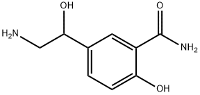 Benzamide, 5-(2-amino-1-hydroxyethyl)-2-hydroxy- 结构式
