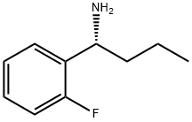 (1R)-1-(2-FLUOROPHENYL)BUTYLAMINE 结构式