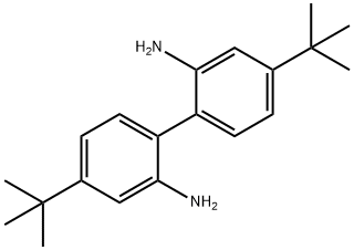 2,2'-二胺基-4,4'-二叔丁基联苯 结构式
