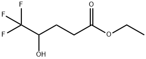 5,5,5-三氟-4-羟基戊酸乙酯 结构式