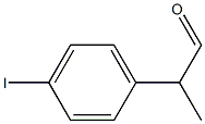 2-(4-iodophenyl)propanal 结构式