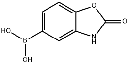 2-oxo-2,3-dihydrobenzooxazole-5-boronic acid 结构式