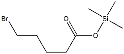 Pentanoic acid, 5-bromo-, trimethylsilyl ester 结构式