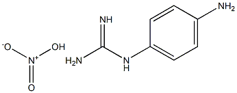 1-(4-AMINOPHENYL)GUANIDINE NITRATE 结构式