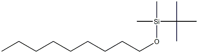Silane, (1,1-dimethylethyl)dimethyl(nonyloxy)- 结构式