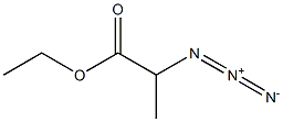 Propanoic acid, 2-azido-, ethyl ester 结构式