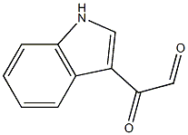 1H-Indole-3-acetaldehyde, a-oxo- 结构式