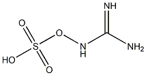 Hydroxylamine-O-sulfonic acid, N-(aminoiminomethyl)- 结构式
