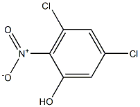 3,5-二氯-2-硝基苯酚 结构式