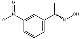 1-(3-硝基苯基)乙酮肟 结构式