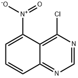 4-Chloro-5-nitroquinazoline 结构式