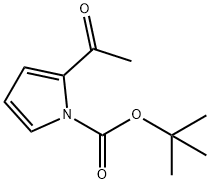 tert-butyl2-acetyl-1H-pyrrole-1-carboxylate 结构式