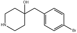 4-(4-bromobenzyl)piperidin-4-ol 结构式