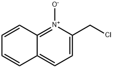 2-(氯甲基)喹啉氮氧化物 结构式
