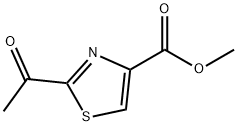 Methyl 2-acetylthiazole-4-carboxylate 结构式