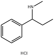 N-methyl-1-phenyl-1-propanamine hydrochloride 结构式