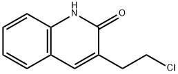 3-(2-Chloro-ethyl)-quinolin-2-ol 结构式
