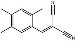 (2,4,5-Trimethylbenzylidene)malononitrile 结构式