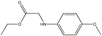 RS-4-甲氧基苯甘氨酸乙酯 结构式