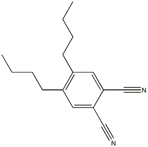 1,2-Benzenedicarbonitrile, 4,5-dibutyl- 结构式