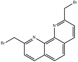 1,10-Phenanthroline, 2,9-bis(bromomethyl)- 结构式
