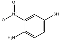 4-氨基-3-硝基苯硫醇 结构式