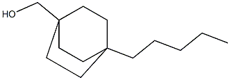 4-戊基双环[2.2.2]辛烷-1-甲醇 结构式