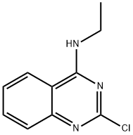 2-氯-N-乙基喹唑啉-4-胺 结构式