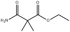 Propanoic acid, 3-amino-2,2-dimethyl-3-oxo-, ethyl ester 结构式