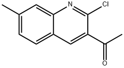 1-(2-chloro-7-methylquinolin-3-yl)ethanone 结构式
