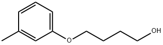 4-(间甲苯基氧基)丁烷-1-醇 结构式