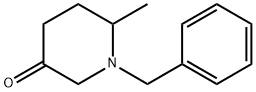 1-苯甲基-6-甲基哌啶-3-酮 结构式