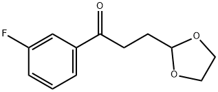 3-(1,3-dioxolan-2-yl)-1-(3-fluorophenyl)propan-1-one