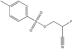 2-Fluoro-3-(4-toluenesulfonyloxy)propanenitrile 结构式
