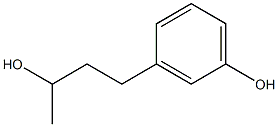 3-(3-Hydroxybutyl)phenol 结构式