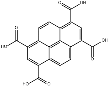 芘-1,3,6,8-四甲酸 结构式