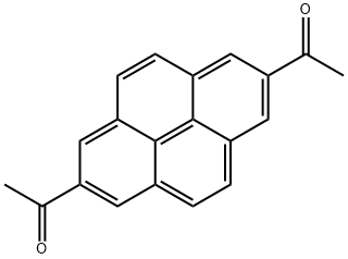 2,7-二乙酰基芘 结构式