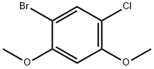 2,4-二甲氧基-5-氯溴苯 结构式