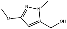 (3-methoxy-1-methyl-1H-pyrazol-5-yl)methanol 结构式