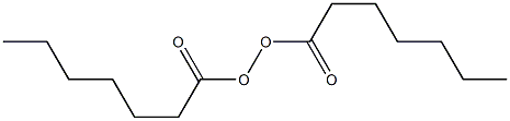 Peroxide, bis(1-oxoheptyl) 结构式