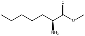 S-2-氨基庚酸甲酯 结构式