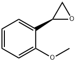 (2S)-2-(2-methoxyphenyl)oxirane 结构式