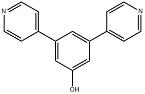 1-羟基-3,5-二(4-吡啶苯基)苯 结构式
