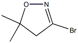 3-溴-5,5-二甲基-4,5-二羟基异恶唑 结构式
