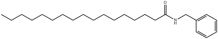 N-苄基十七烷酰胺 结构式