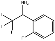 2,2,2-trifluoro-1-(2-fluorophenyl)ethan-1-amine 结构式
