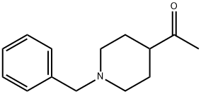 4-乙酰基-1-苄基哌啶  结构式