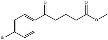 5-(4-bromophenyl)-5-oxopentanoic acid methyl ester 结构式